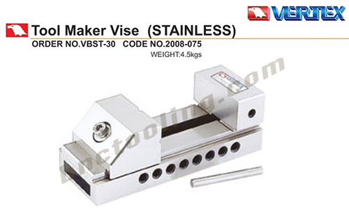 VERTEX,Tool Maker Vise (STAINLESS),VBST-30