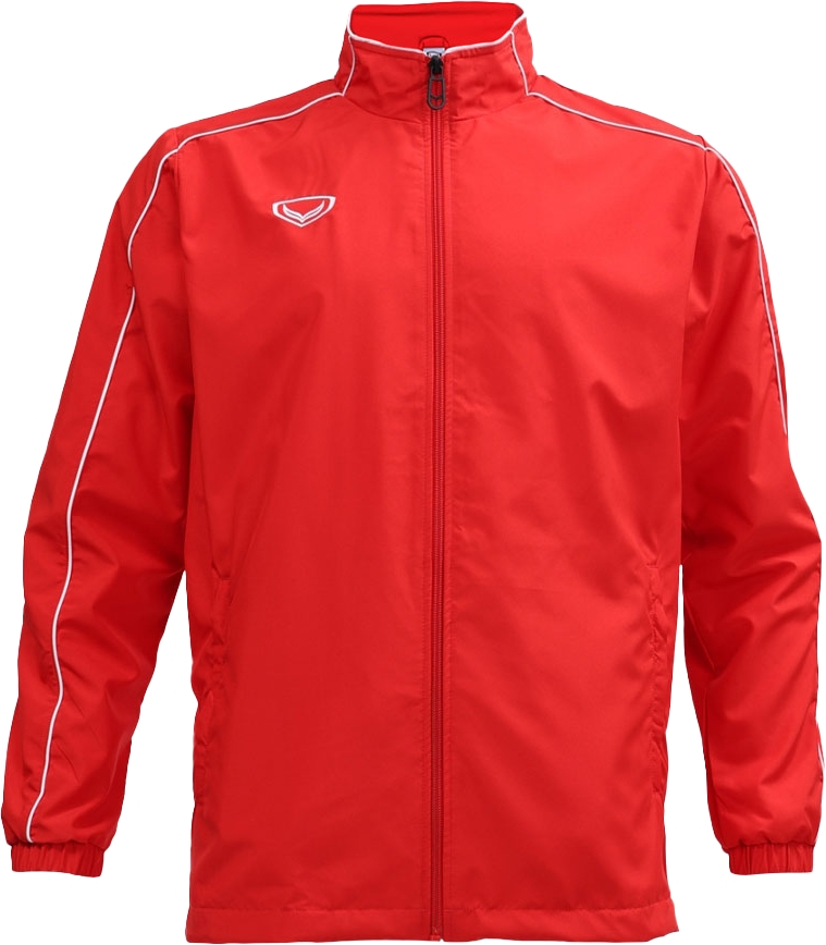 ใหม่ Grand sport เสื้อแทร็คสูท Tracksuit แกรนด์สปอร์ต แจ็คเก็ต แทรคสูท รหัส 20-244 (020244) สีม่วง/ส้ม/แดง/เขียว/เทา/กรม/ดำ/ฟ้า