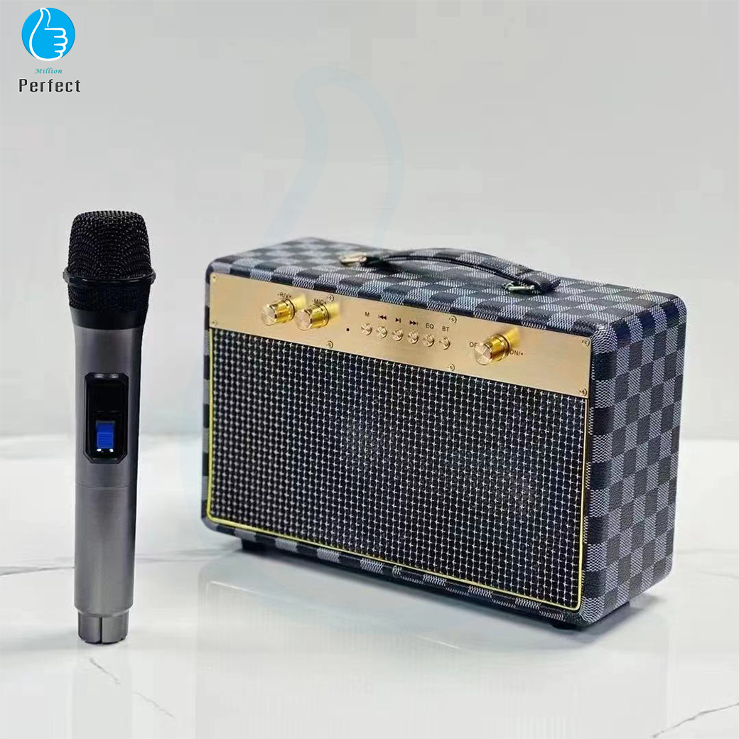 ลำโพงบลูทูธ QIXI รุ่น SK-2030 ลำโพงคลาสิค วินเทจ เสียงดีแบตทนตัวใหญ่ แถมไมโครโฟน(ไมล์ลอย)