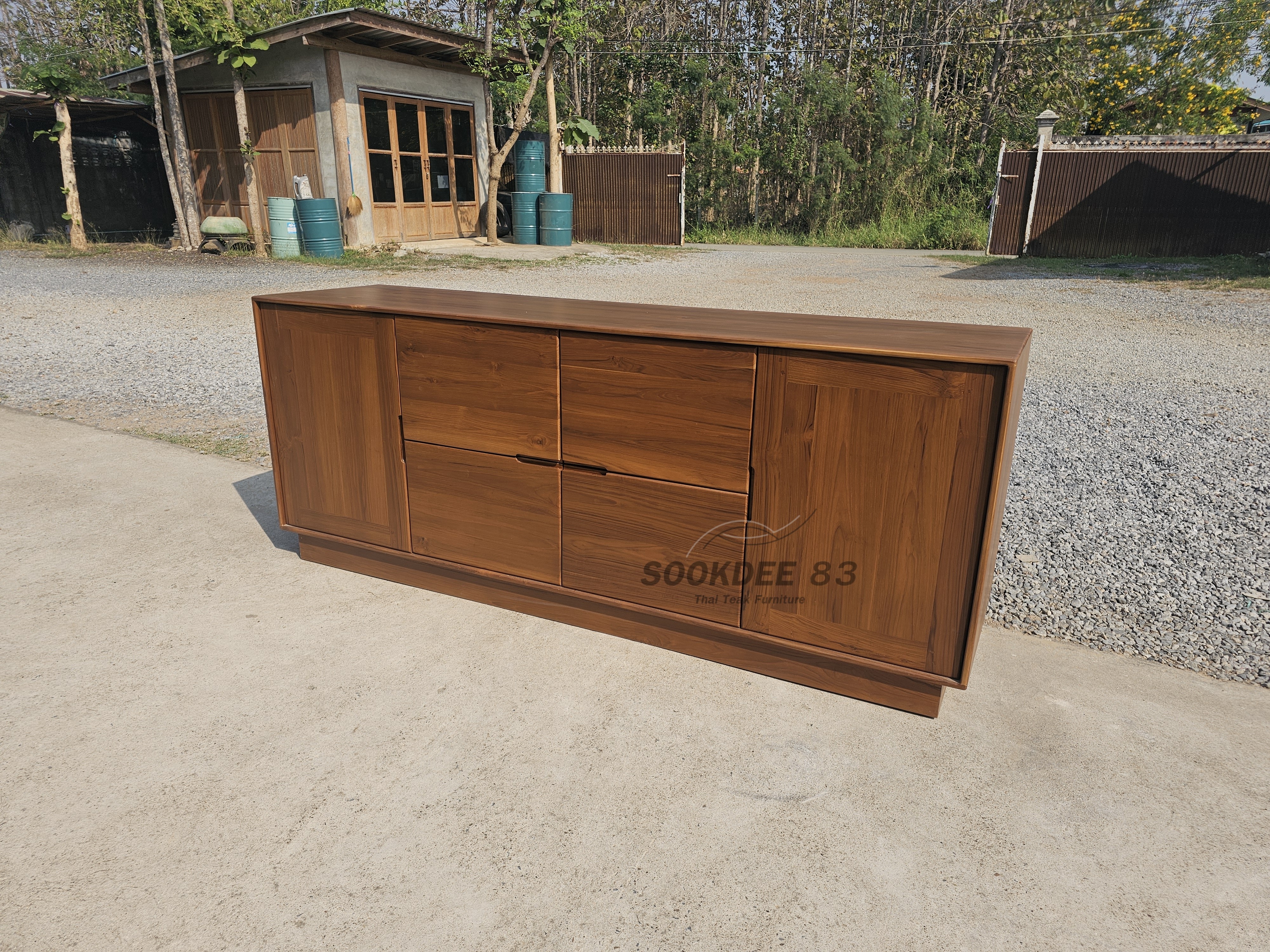 ชั้นวางทีวี 4 ลิ้นชัก