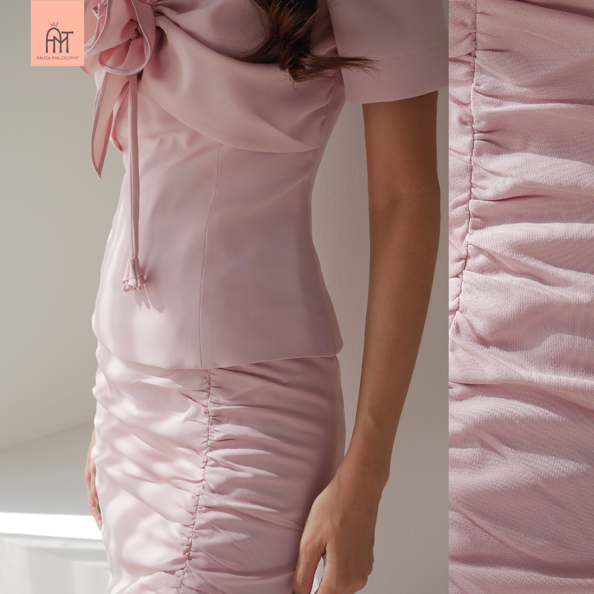 AMATA เสื้อ NETERLANDS สีชมพู