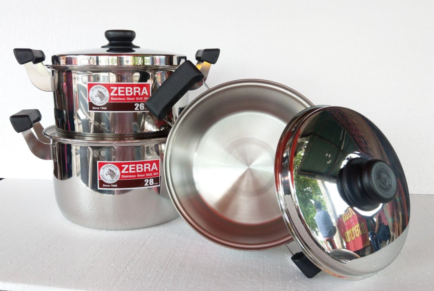 Zebra หม้อหุงต้ม รุ่น Carry ตราหัวม้าลาย