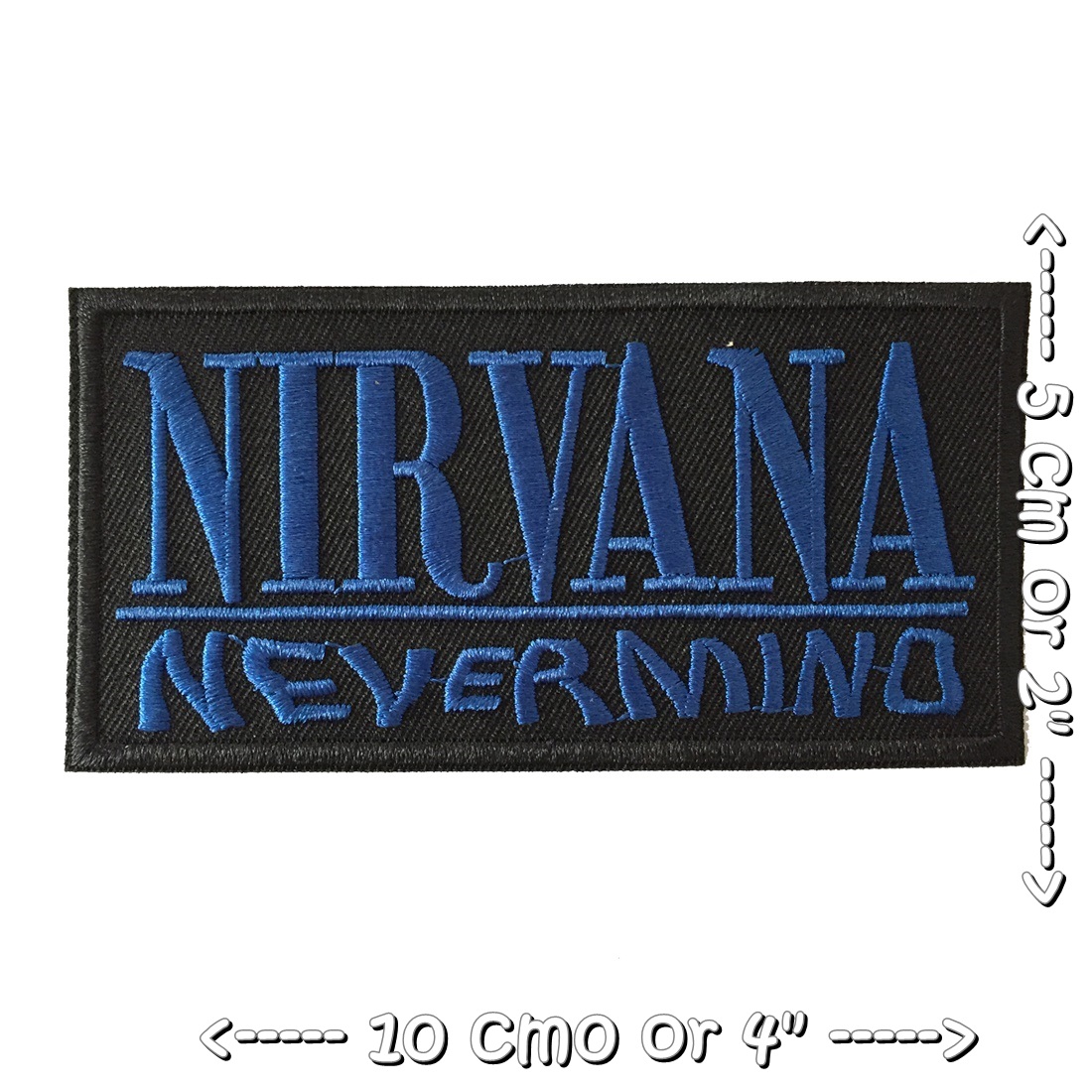 Nirvana วงดนตรี ร็อค เฮฟวี่เมทัล พังค์ ตัวรีดแบบปัก อาร์มปัก ตัวรีดติดเสื้อ ตัวรีด ติดกระเป๋า ติดหมวก ติดแจ๊คเก็ต Rock Iron on Embroidered Patch