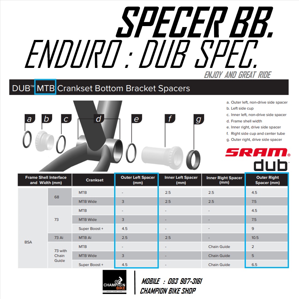 แหวนสปริงรองกะโหลกDUB SRAM หนา0.4mm แหวนสปริงรองขาจาน29mm SRAM DUB หนา0.4mm ENDURO : WA WAVE29X0.4mm WAVE WASHER FOR SRAM DUB ARM CRANK