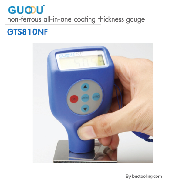guoou,non-ferrous all-in-one coating thickness gauge,GTS810NF