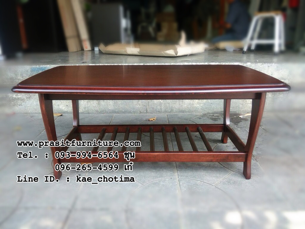 โต๊ะกลางโซฟา โต๊ะกาแฟ ไม้ยางพารา รุ่น MTO-2