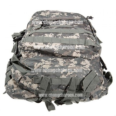 เป้ทหาร แทคติคอล เดินป่า ยุทธวิธี 3D (40L, ผ้าหนา เกรด A, มีฟองน้ำหลัง)