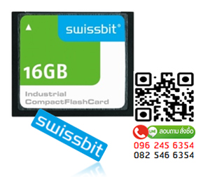 Swissbit, Compact Flash Card,CF Card, 16GB,Industrial Grade,Industrial CF Card,