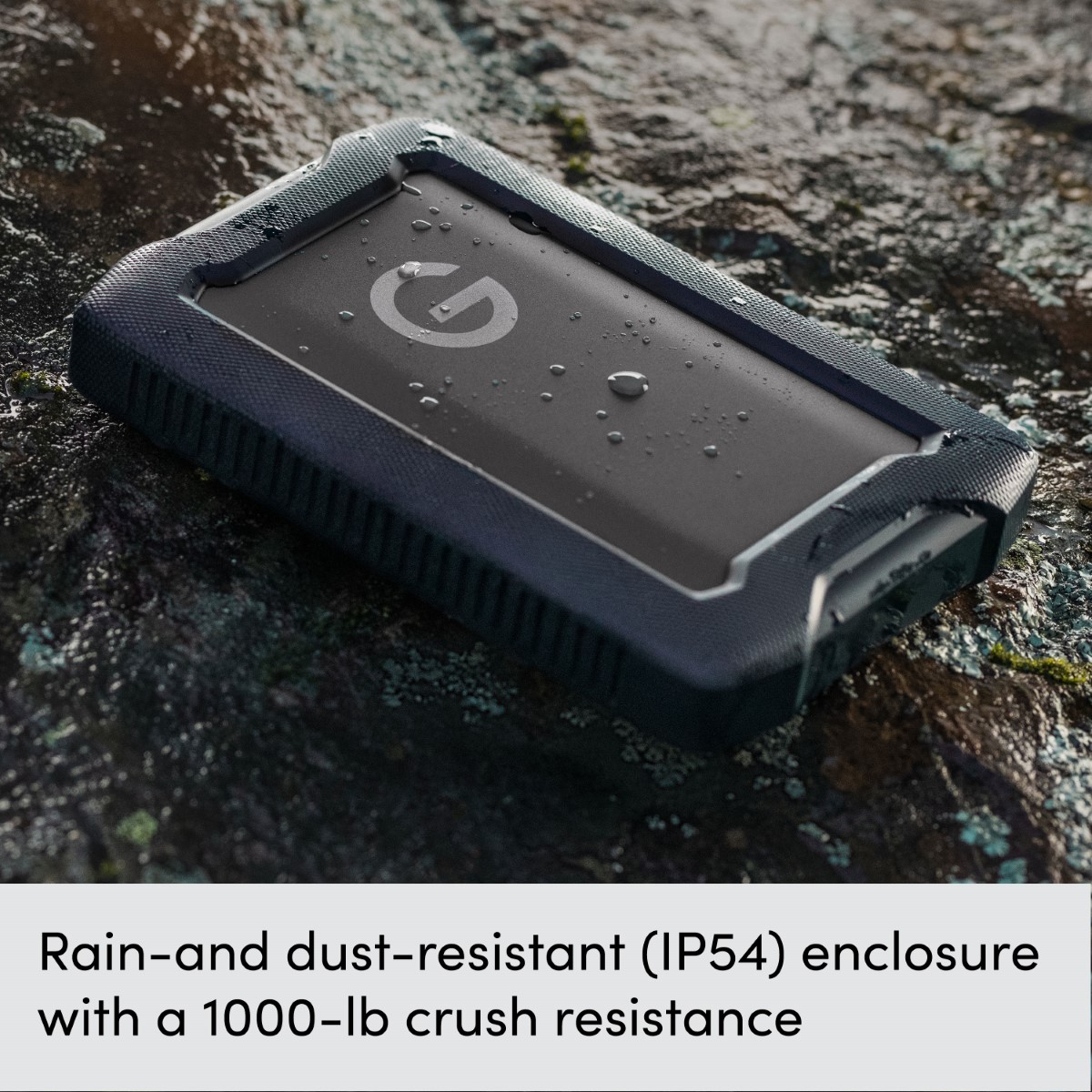 G-DRIVE ArmorATD (SDPH81G) Rugged, Durable portable external HDD, Up to 135-140MB/s*, USB-C (5Gbps), USB 3.2 Gen1 1TB 2TB 4TB 5TB SanDisk Professional
