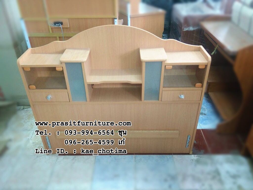 เตียงไม้ 3.5 ฟุต รุ่น A4