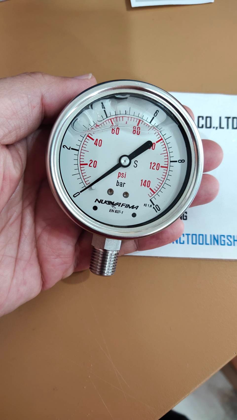 Nuova Fima - ,เพรสเชอร์เกจ Bourdon tube ,pressure gauge - Nuova Fima