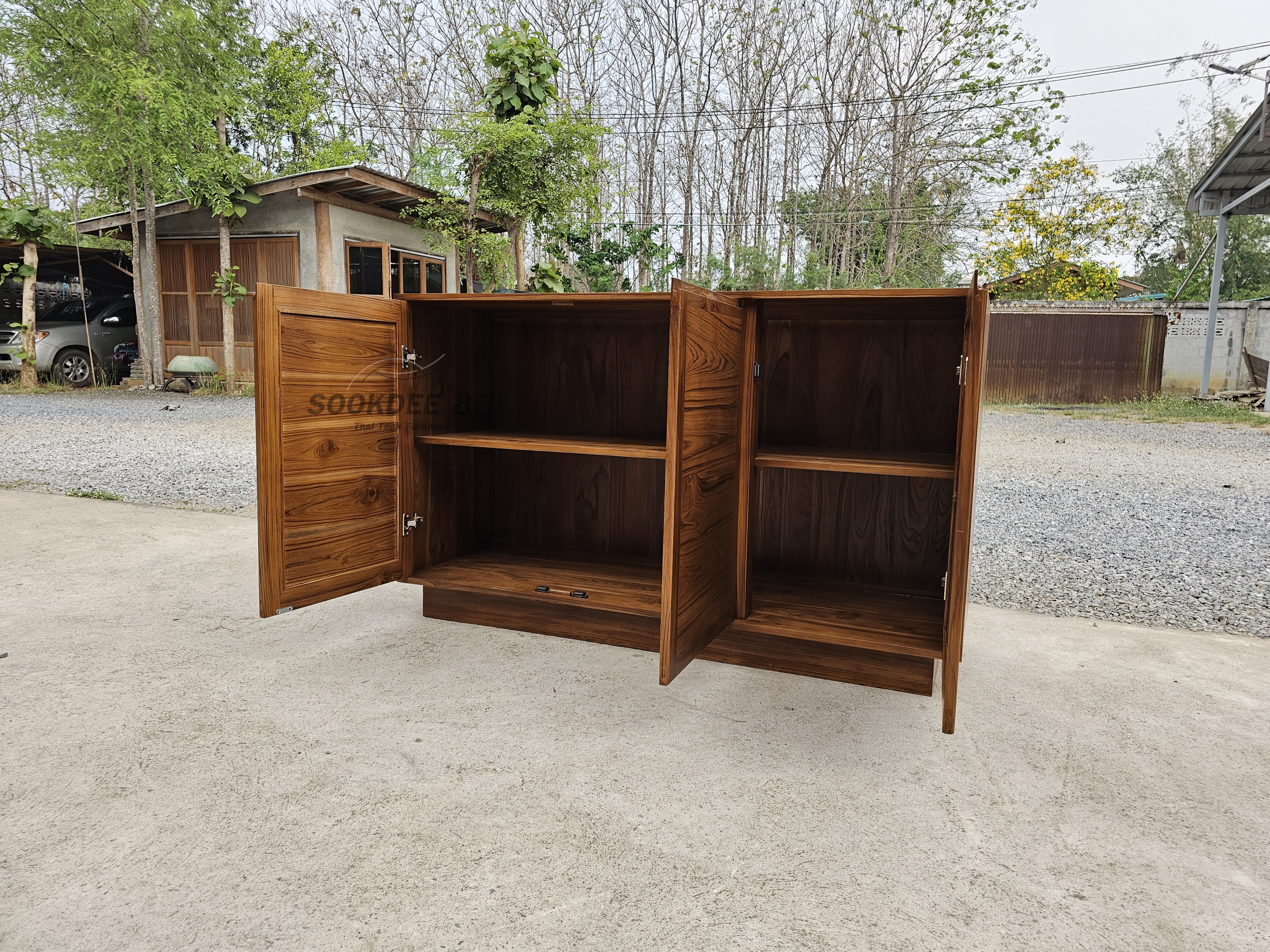 เคาน์เตอร์หน้าบานเรียบ