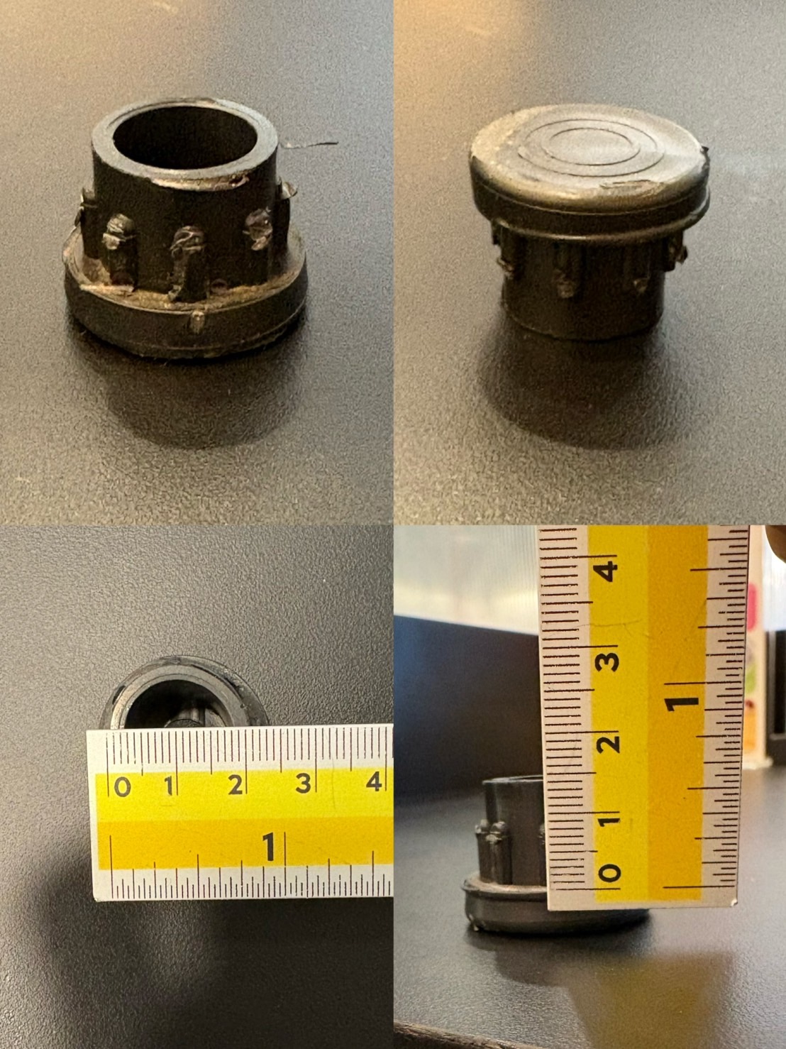 อะไหล่จุกขาเก้าอี้ 2.5 มม.