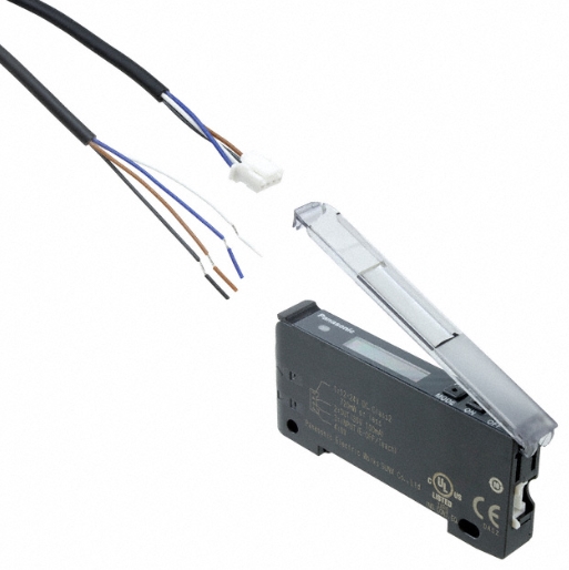 Panasonic FX-102-CC2 SENSOR OPTIC NPN 12-24VDC 2M CBL