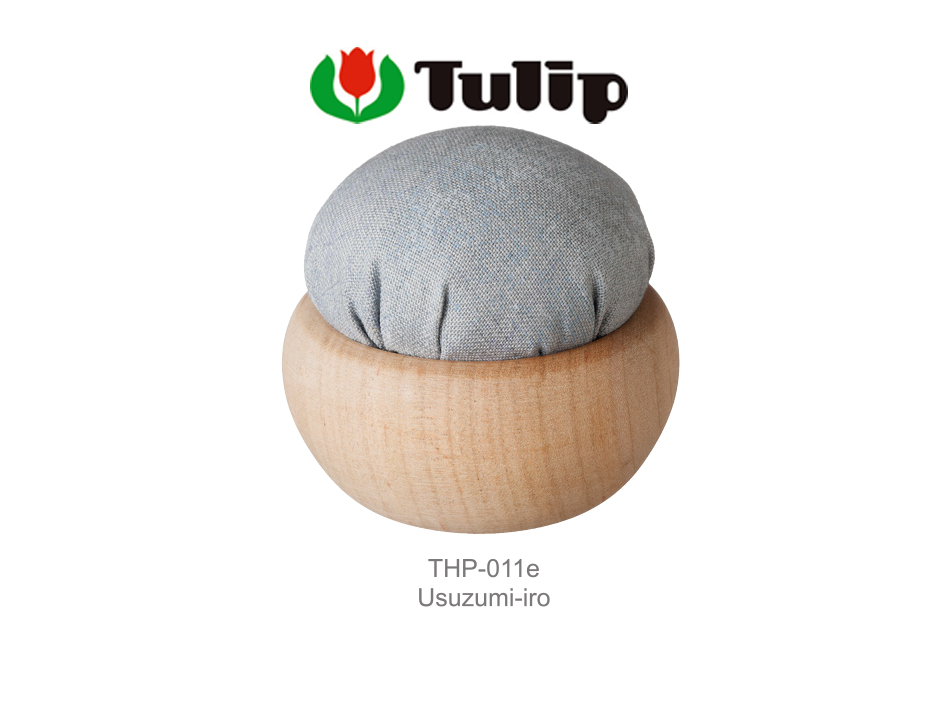 หมอนปักเข็มหมุด Tulip Usuzumi-iro3 THP011e สีเทาธรรมชาติ