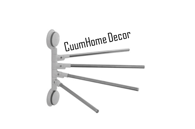 VR-11 ตะขอแขวนผ้าขนหนู 4 in 1 ไม่ต้องเจาะผนัง