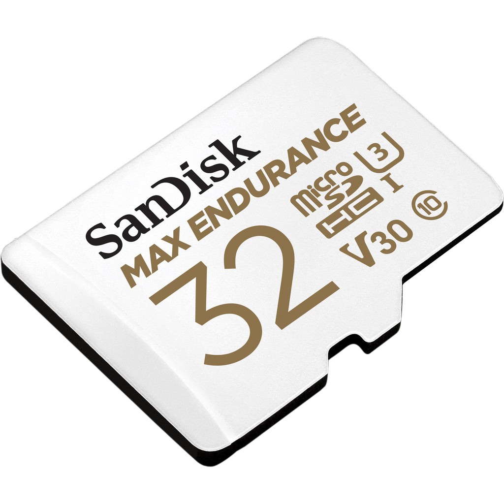 SanDisk Max Endurance 32GB SDHC microSD Card (SDSQQVR-032G-GN6IA) เมมโมรี่การ์ด แซนดิสก์ กล้องติดรถยนต์ กล้องวงจรปิด ประกัน Synnex 3 ปี