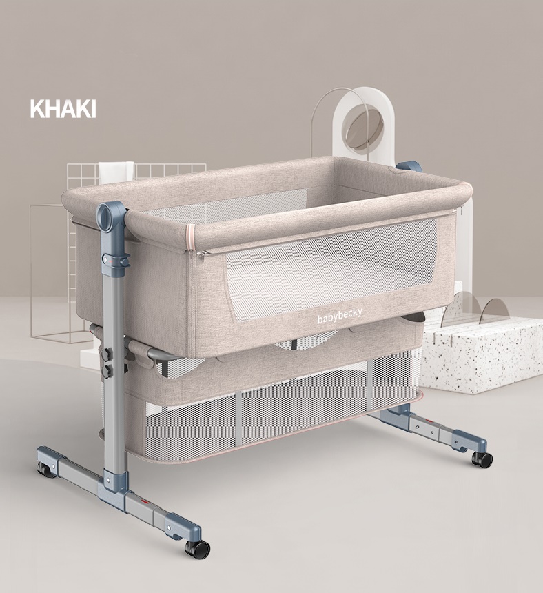 เตียงนอนเด็ก Cozy Bed เตียงทารก เปิดด้านข้างได้ วางชิดเตียงพ่อแม่