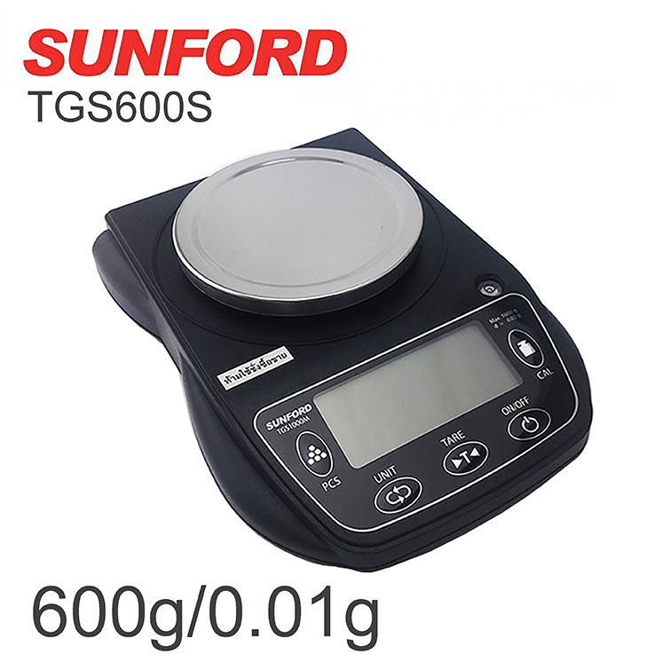 SUNFORD เครื่องชั่งน้ำหนักดิจิตอล รุ่น TGS600S ความละเอียดสูง (600g/0.01g)