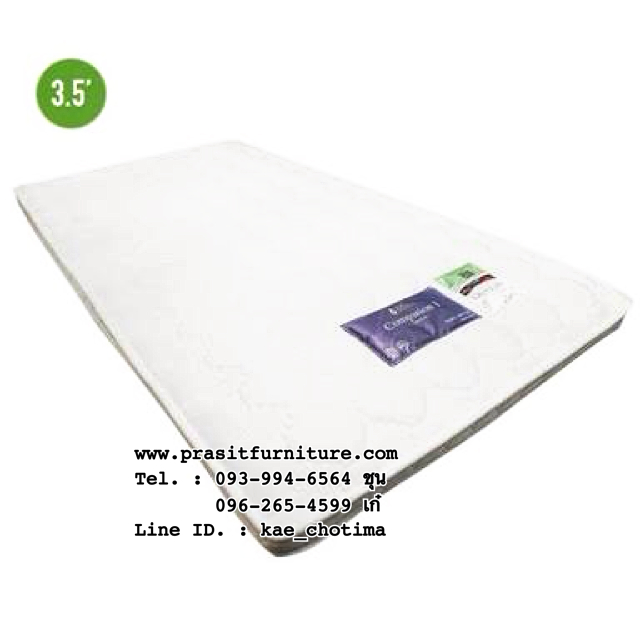 ที่นอนยางพารา ท็อปเปอร์ โลตัส รุ่นคอมพาเนียน Lotus Companion II Micro Latex Topper หนา 3 นิ้ว