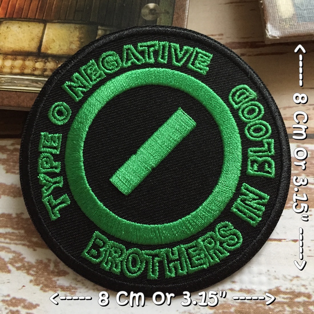 Type O Negative วงดนตรี ร็อค เฮฟวี่เมทัล พังค์ ตัวรีดแบบปัก อาร์มปัก ตัวรีดติดเสื้อ ตัวรีด ติดกระเป๋า ติดหมวก ติดแจ๊คเก็ต Rock Iron on Embroidered Patch