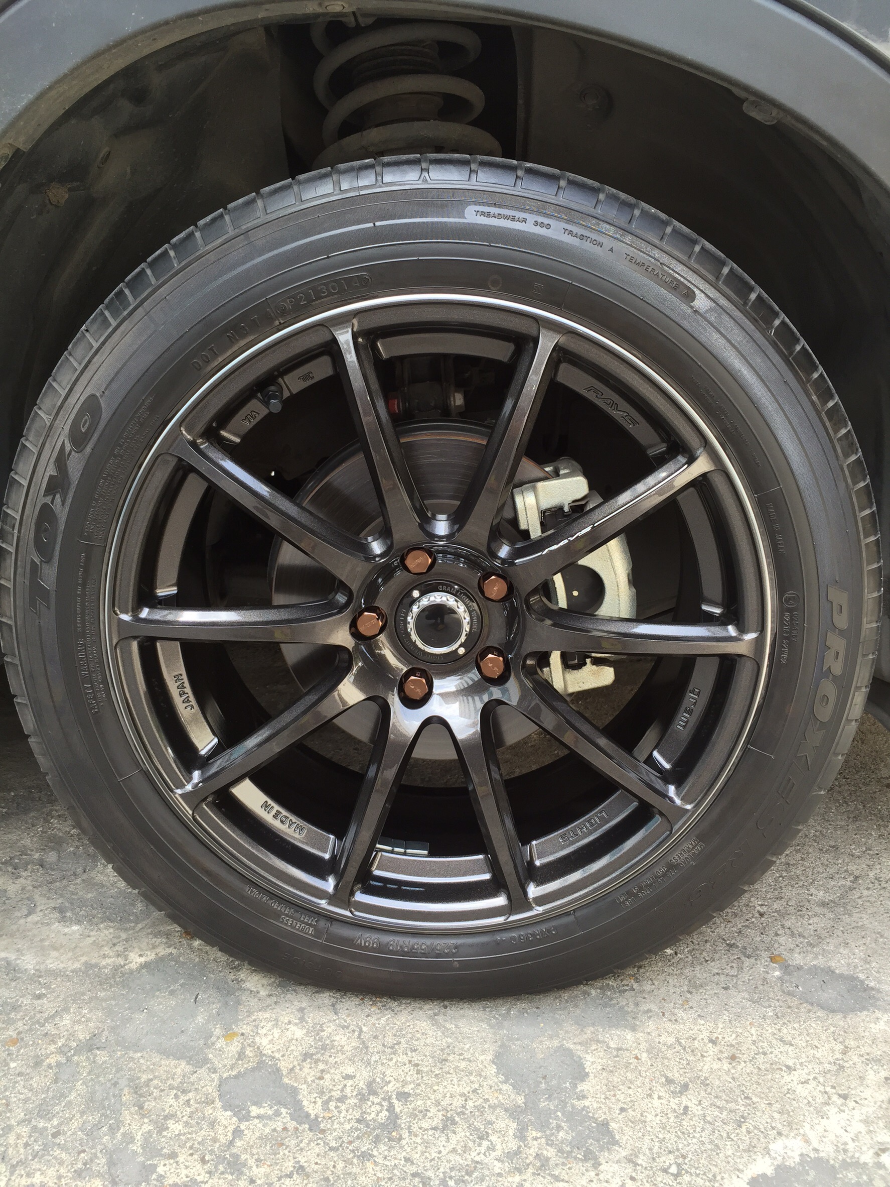 Mazda CX5 +57Transcend 19x8.5+45 5-114.3