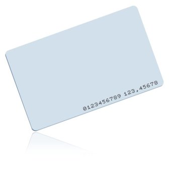 บัตรคีย์การ์ดแบบหนา ID Card 125 KHz