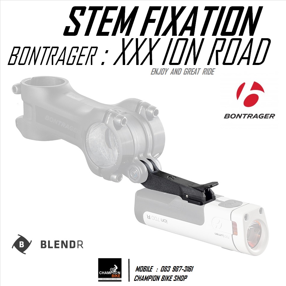 ขาจับไฟหน้า BONTRAGER : BLENDR XXX ION ROAD MOUNT