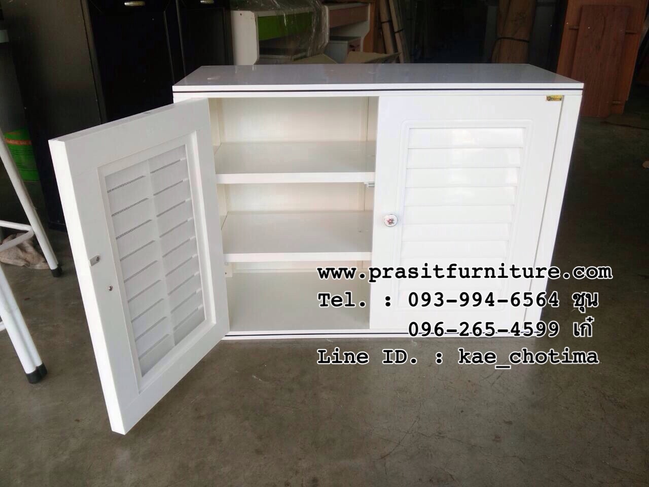 ตู้รองเท้าพลาสติก PVC รุ่น D2 (มีรูปสินค้าจริง)