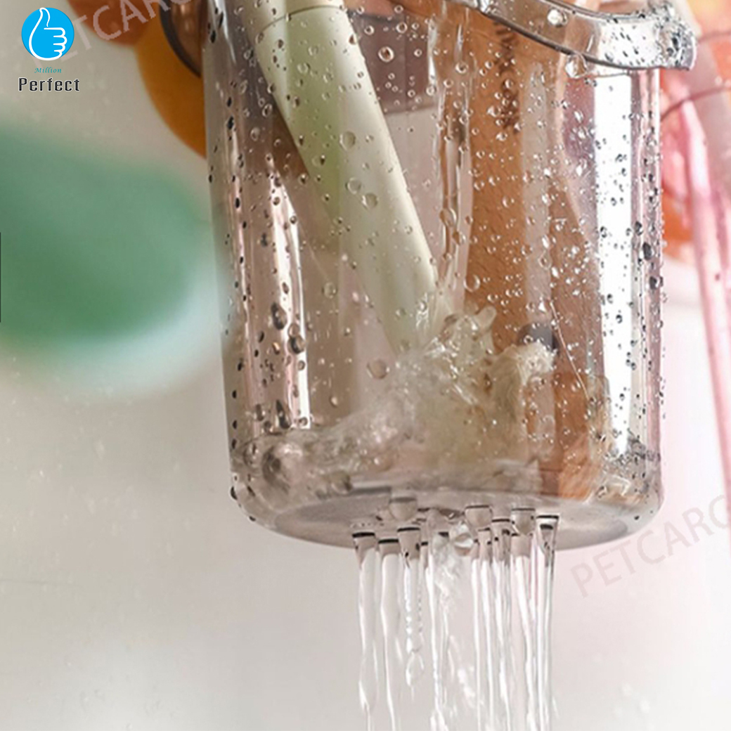 ที่วางแปรงสีฟัน หมีน้อยน่ารัก แปรงสีฟันติดผนัง ชั้นวางของในห้องน้ำ ไม่จําเป็นต้องเจาะรู ติดผนัง ระบาย ไม่ขึ้นรา รุ่น TB-10