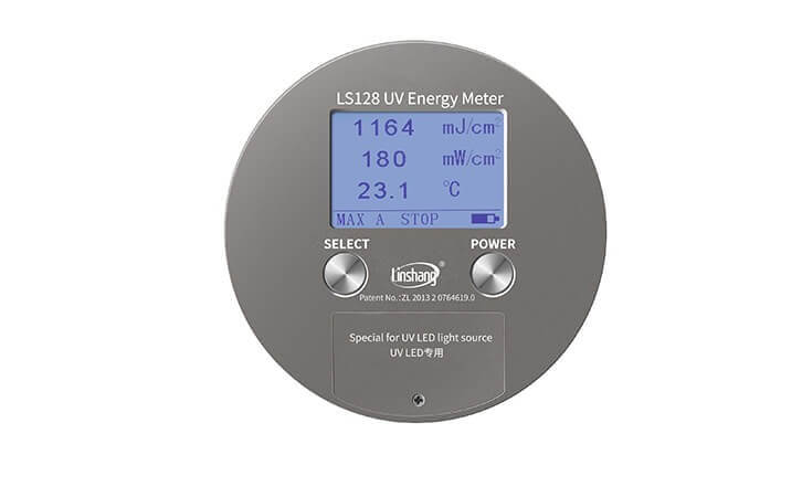 Linshang,LS128 UV Energy Meter,Uv Energy Meter, Uva Light Test LS128, UV LED Light Sources PC Software High Precision Measure Energy, Power and Temperature,
