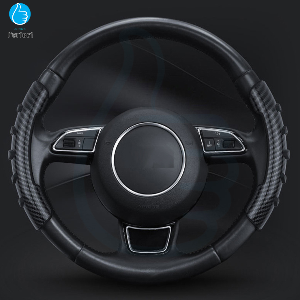 ที่หุ้มพวงมาลัยรถยนต์ ที่หุ้มพวงมาลัยกันลื่น ฝาครอบพวงมาลัยรถยนต์ ที่หุ้มพวงมาลัยเพาเวอร์ อุปกรณ์แต่งรถยนต์ รุ่น SWC16