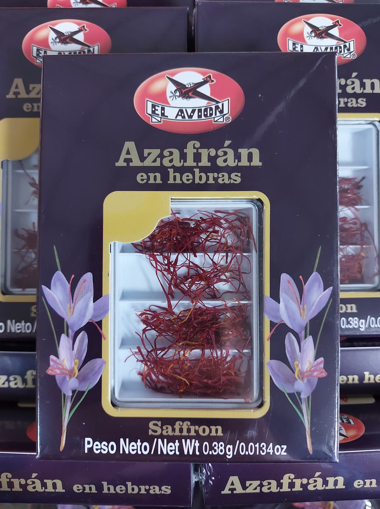 หญ้าแซฟฟรั่น จากสเปน El Avion Azafran en Hebras Saffron Strands