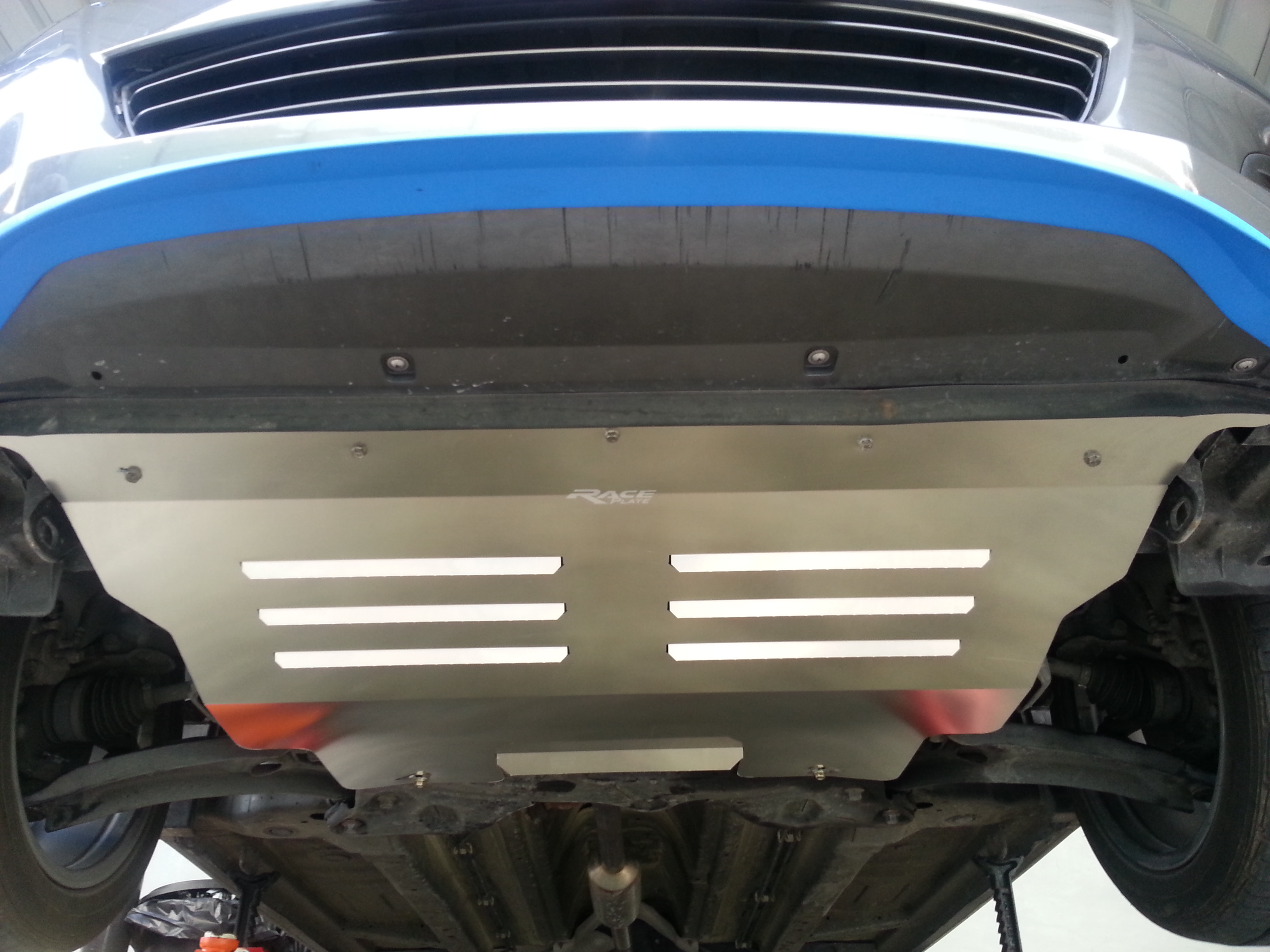 แผ่นปิดใต้ห้องเครื่องอลูมิเนียม Suzuki Swift ZC Raceplate_Undertray