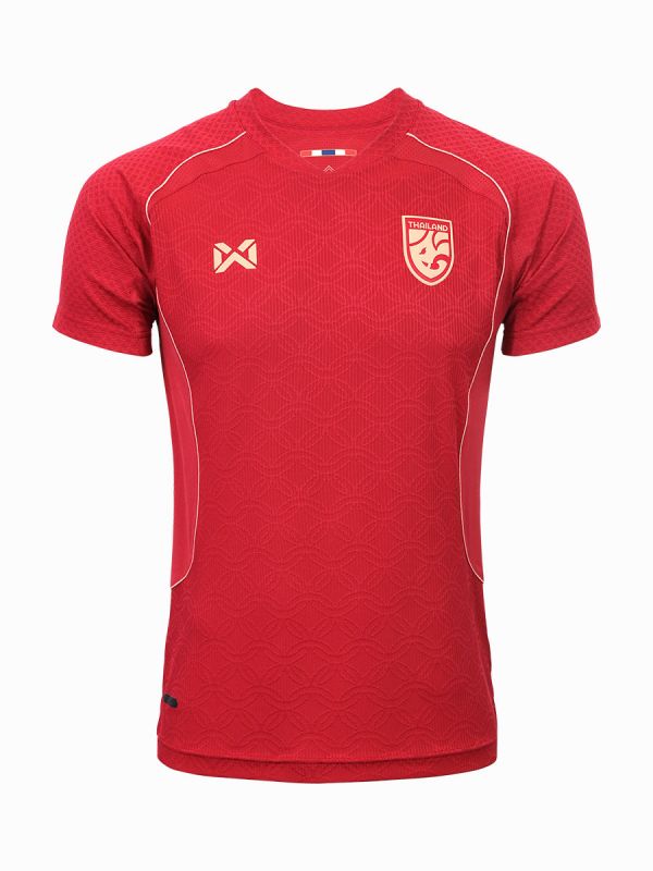 WARRIX ใหม่ล่าสุด!! เสื้อฟุตบอลทีมชาติไทย 2025-26 เกรดนักเตะ (Player Version) Thailand National Jersey WA-253FBATH51