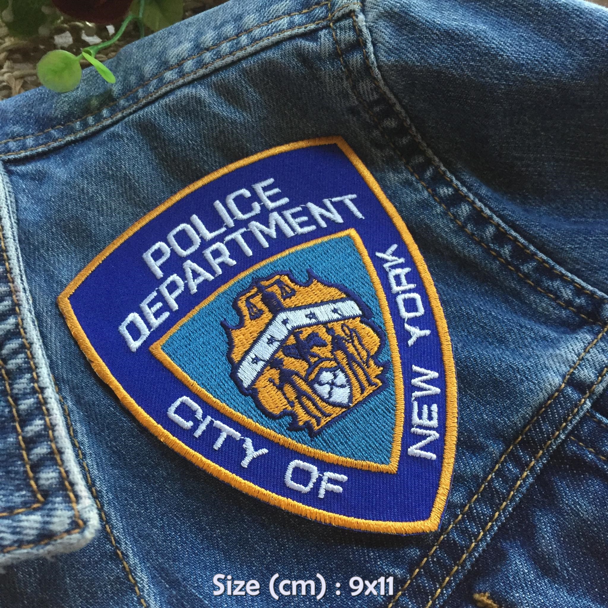 อาร์ม เครื่องแบบตำรวจ Police ตัวรีดติดเสื้อ อาร์มรีด อาร์มปัก ตกแต่งเสื้อผ้า หมวก กระเป๋า แจ๊คเก็ตยีนส์ Badge Embroidered Iron on Patch