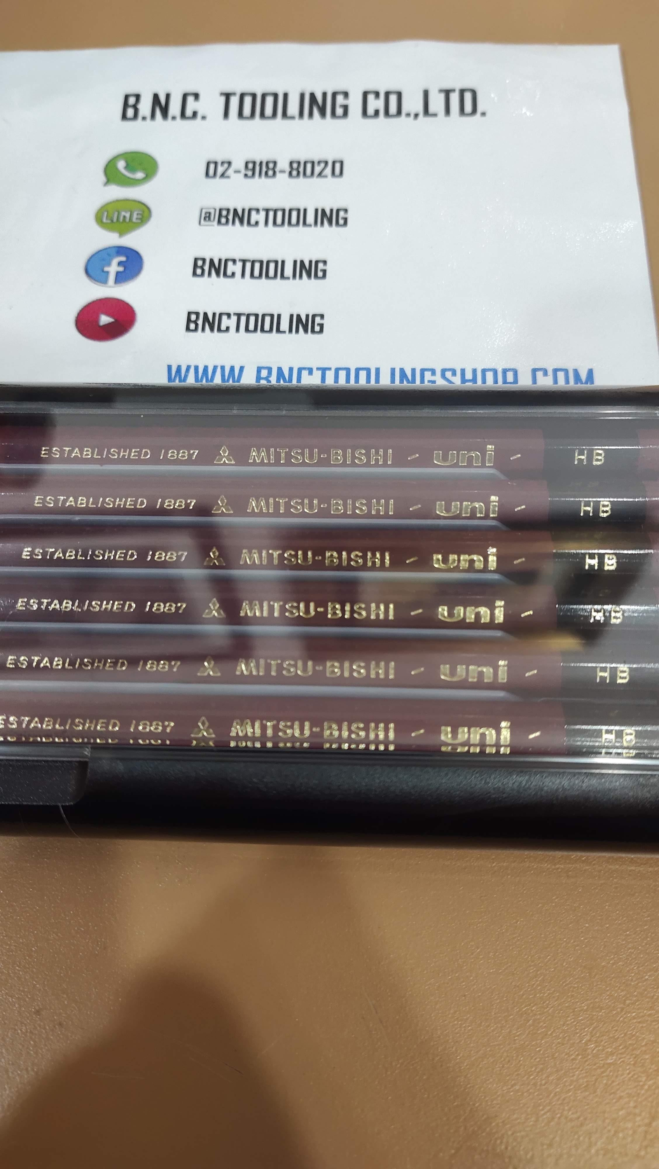 Pencil Uni Mitsubishi For Pencil Hardness Tester | Class H , HB| สำหรับ เครื่องทดสองการขีดขวน