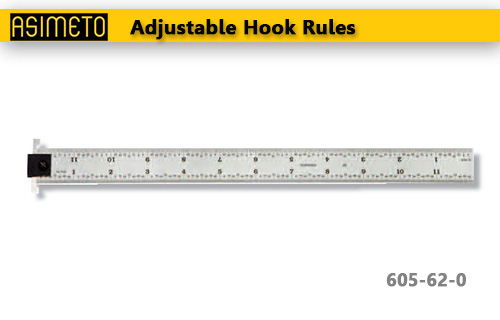 ASIMETO,P140,Adjustable Hook Rules,605-62-0