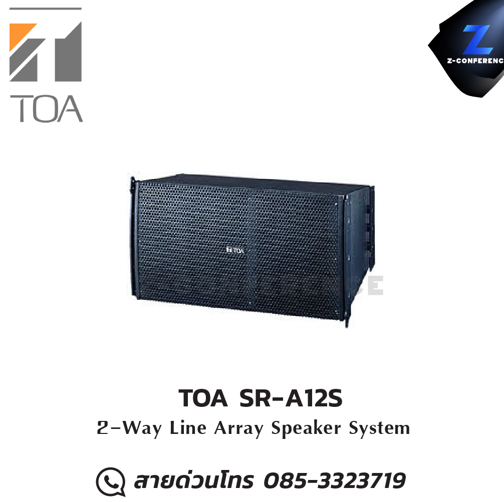 TOA SR-A12S 2-Way Line Array Speaker ลำโพง , ตู้ลำโพง , speaker