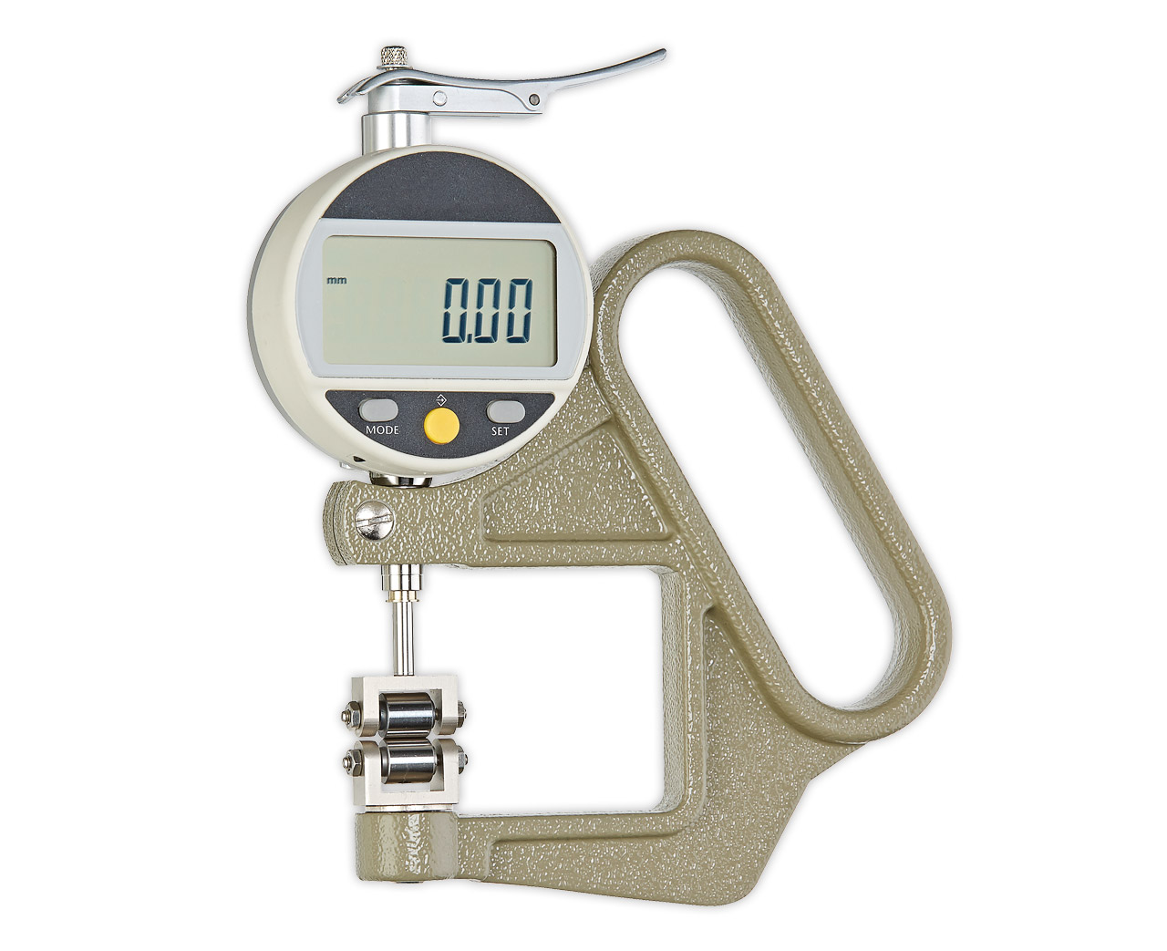 Hans-Schmidt,Thickness Gauge, Thickness Gauges for running Wires Tapes etc., Digital Thickness Gauges with Rollers, Thickness Gauge with Rollers JD-50-R,เครื่องวัดค่าความหนาแบบล้อดิจิตอล,