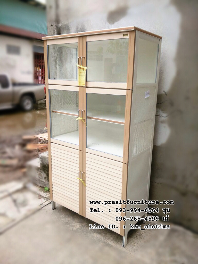 ตู้กับข้าวอลูมิเนียม เมทัลไลท์ Metalite ขนาด 3 ฟุต รุ่น CA202