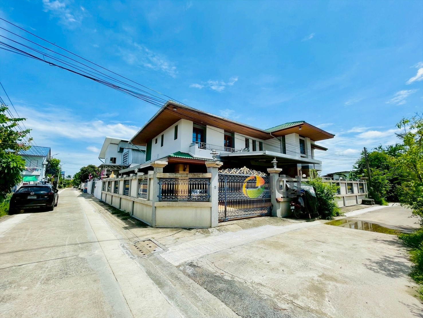 ขายบ้านเดี่ยว 2 ชั้น สุดหรู ปลูกสร้างเอง ถนนสวนผัก ซอยสีด้วงพัฒนา เขตตลิ่งชัน