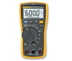 FLUKE 117 - มัลติมิเตอร์แบบดิจิตอลไฟฟ้า, ซีรีย์ 110, 110 Series, 6000 Count, True RMS, Auto, Manual Range, 3.5 Digit