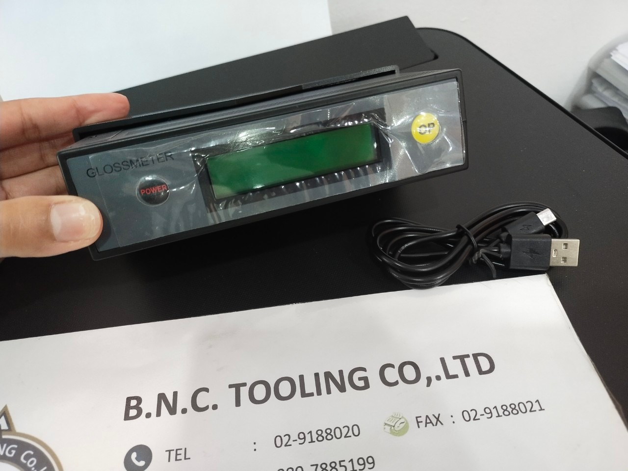 ETB-0833 Gloss Meter, เครื่องวัดค่าความเงาชิ้นงาน(Gloss Tester) ETB-0833 Self-Calibration Gloss Meter Gloss Tester LCD Digital Display ETB0833
