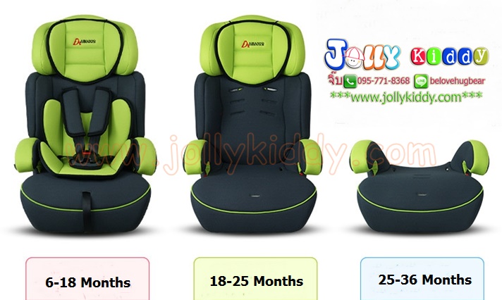 C10118 Car searเบาะติดรถยนต์ Red star คาร์ซีทยี่ห้อ Aibao (ของใหม่) สินค้านำเข้าคุณภาพ