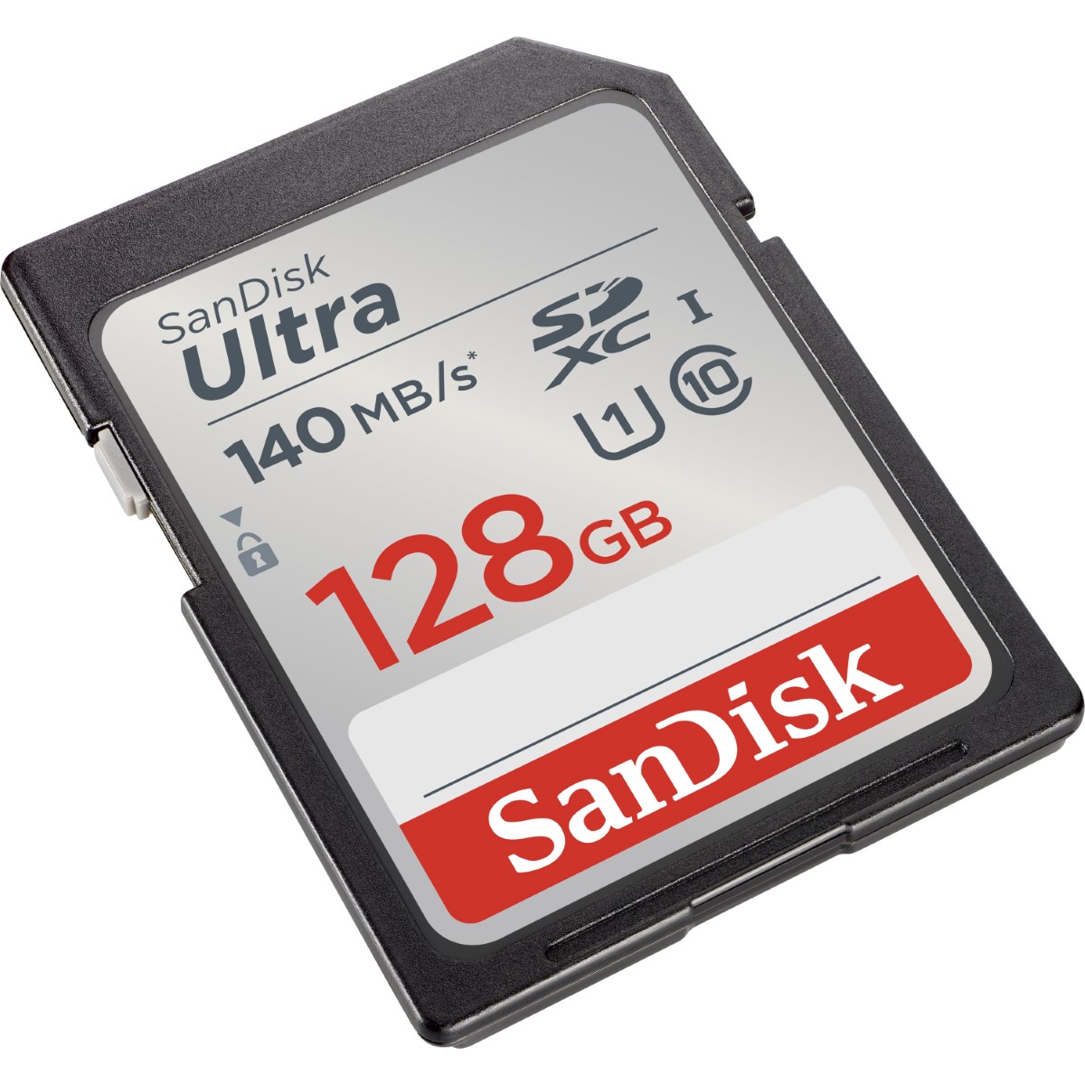 SanDisk Ultra SD Card Class10 128GB Speed 140 MB/s (SDSDUNB-128G-GN6IN) SDXC เมมโมรี่การ์ด สำหรับ SDCARD กล้องมิลเลอร์เลส DSLR Mirrorless ประกัน 10ปี