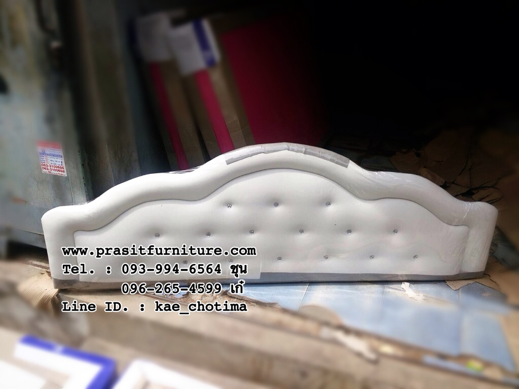 บล็อคที่นอนพร้อมฐานรอง รุ่นมงกุฏปักเพชร