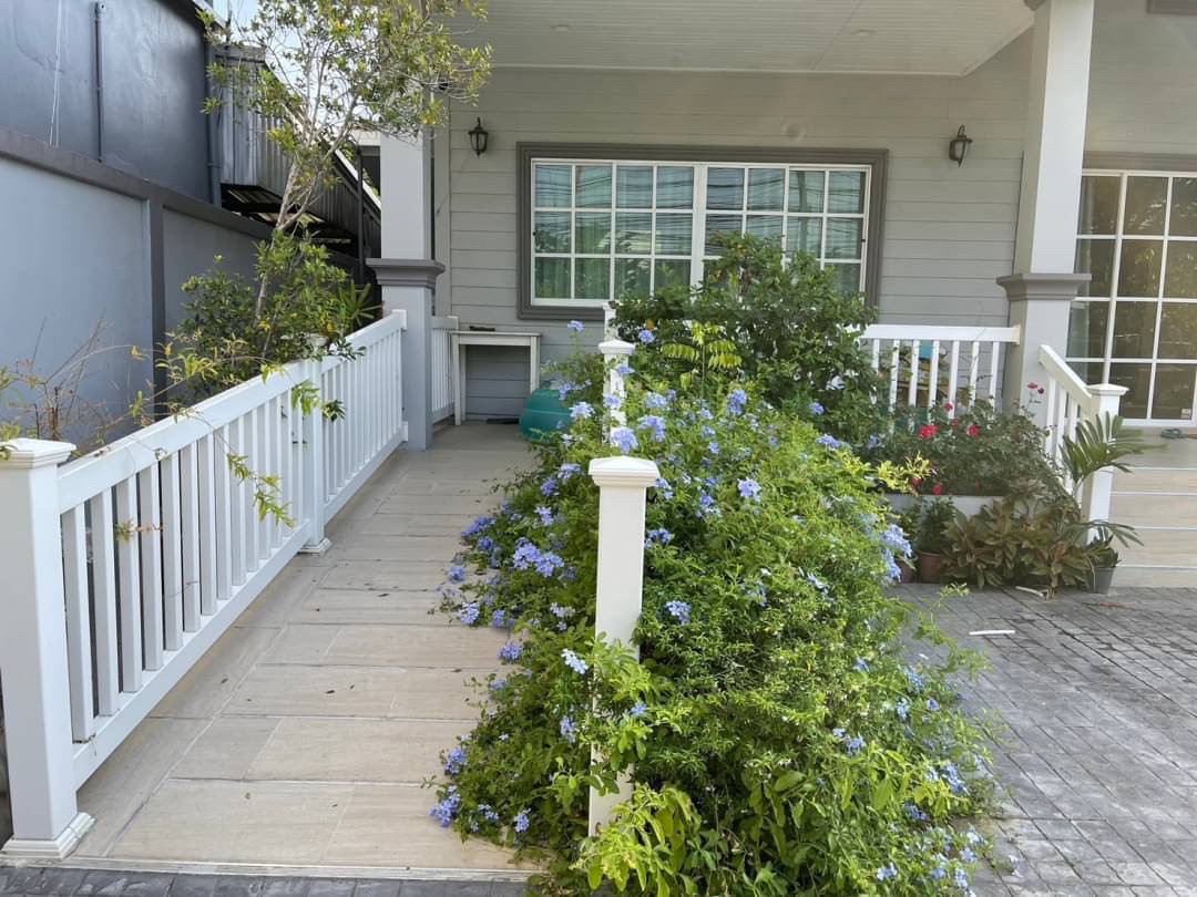 ขาย บ้านเดี่ยว ชั้นเดียวปลูกสร้างเองปาก ซอยแบริ่ง 58 ติดถนนใหญ่