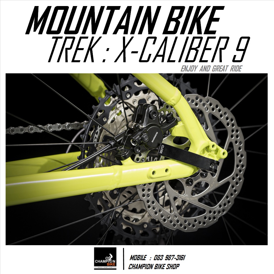 จักรยานเสือภูเขา TREK : X-CALIBER 9 MOUNTAIN BIKE - 2020 สีเขียว-เหลือง