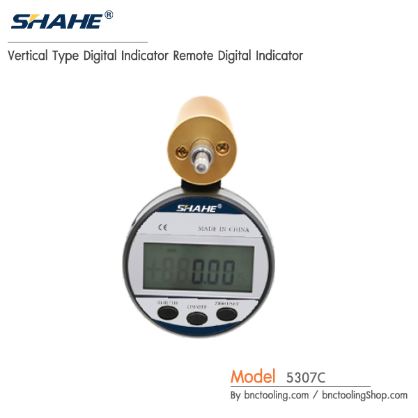 SHAHE,Vertical Type Digital Indicator Remote Digital Indicator ,5307C